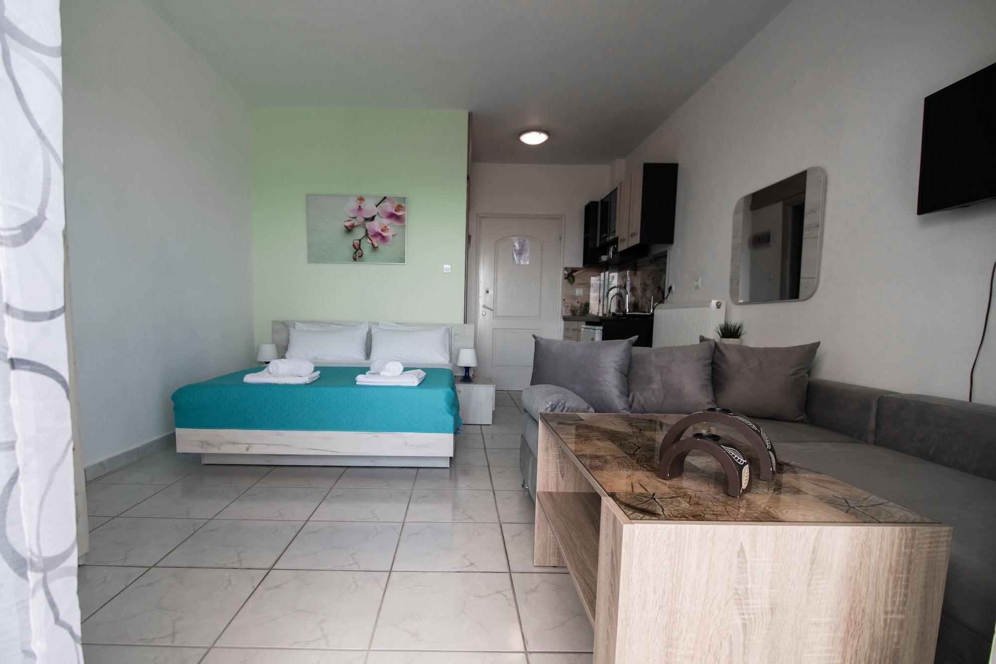 Dias Apartments Mola Kalyva Extérieur photo